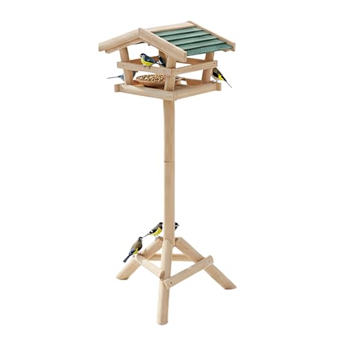 Relaxdays Vogelhaus mit Ständer HBT 100 x 37...