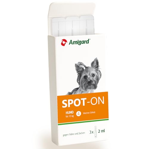 Spot On für kleine Hunde bis 15 kg - Gegen...