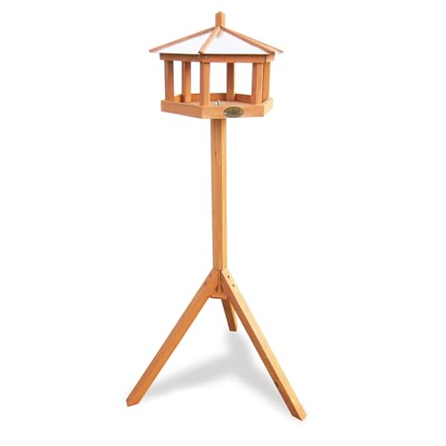 HABAU Vogelhaus Rotdrossel mit Ständer -...