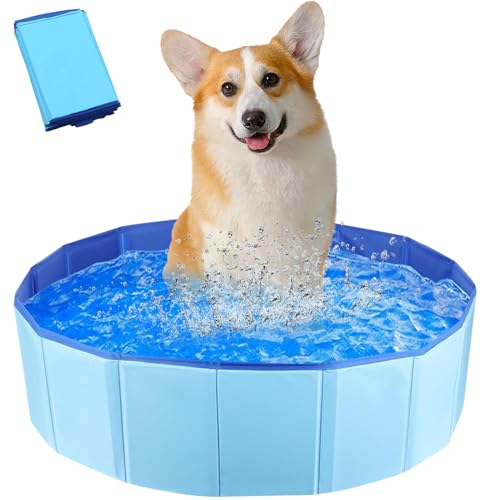 Faltbarer Hundepool,Hundepool Schwimmbad für...