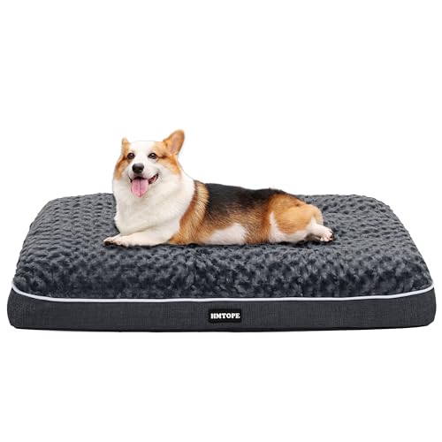 HMTOPE Orthopädisches Hundebett, Hundematte...