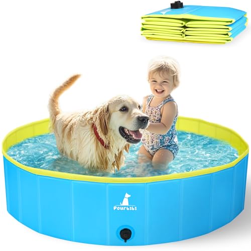 Pourbibi Faltbarer Hundepool, Haustier...
