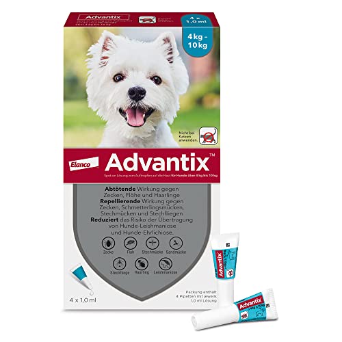 Elanco ADVANTIX Spot on für Hunde 4 kg bis...