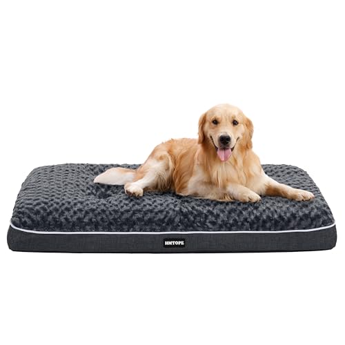 HMTOPE Orthopädisches Hundebett, Hundematte...