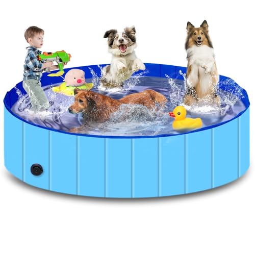 Hundepool, 160cm*30cm, Zusammenklappbarer...
