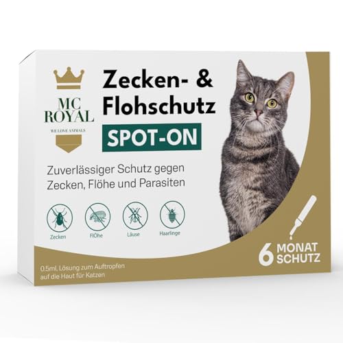 MC-Royal® Spot On Zeckenschutz für Katzen...