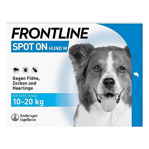 FRONTLINE Spot ON Hund M gegen Zecken, Flöhe...