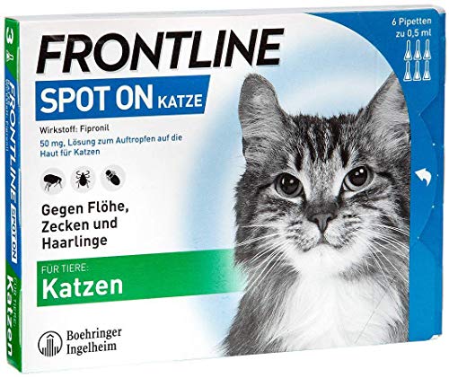 Frontline Spot-on gegen Zecken und Flöhe bei...