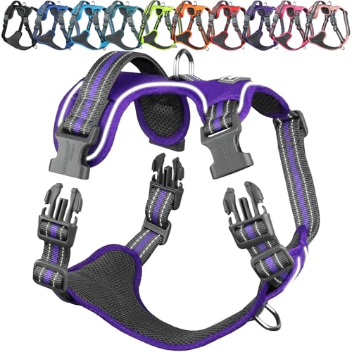 VIVAGLORY Easewalk Hundegeschirr, Anti Zug...