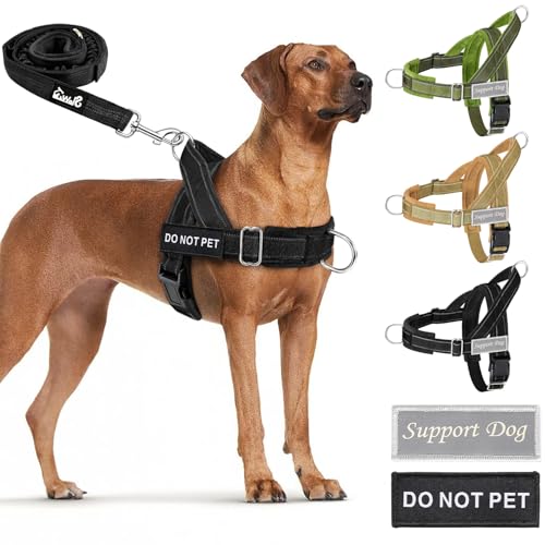 Eyein Hundegeschirr mit Leine für große...